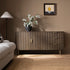 Richmond Ridged Large Sideboard, Dark Ash - daals