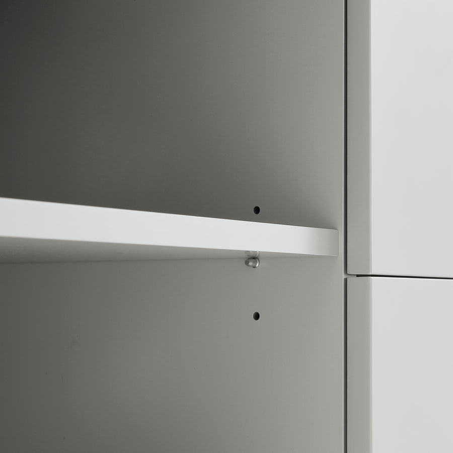 Agnes Curved Edge 150cm Wide TV Unit, Dove Grey with Oak Top