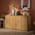Agnes Curved Edge 150cm Wide Sideboard, Natural - daals