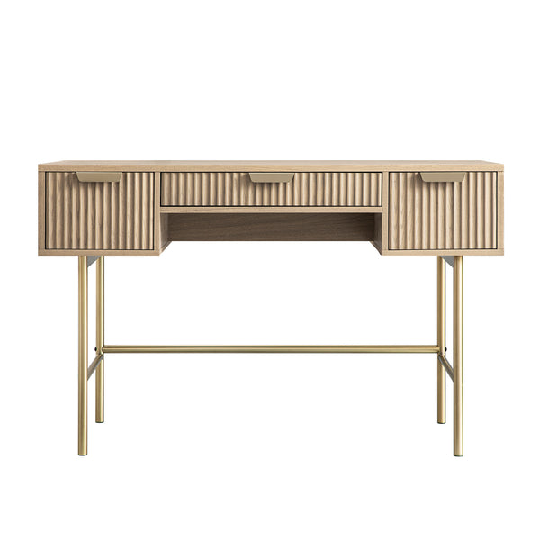 Richmond Ridged Dressing Table, Light Ash