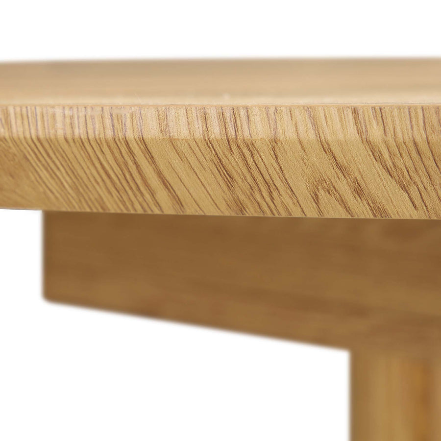 Maru Round 4-6 Seater Extending Oak Pedestal Dining Table, Oak
