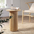Maru Oak Round Side Table, Oak - daals