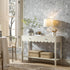 Henley Scalloped Edge Console Table, Light Sand - daals