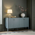 Henley Scalloped Edge 150cm Wide Sideboard, Blue Spruce - daals
