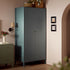 Henley Scalloped Edge Double Wardrobe, Blue Spruce - daals