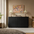 Maru Chest of 6 Drawers, Black