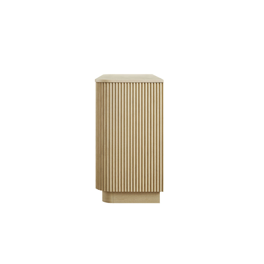 Maru Chest of 6 Drawers, Greige Oak - daals