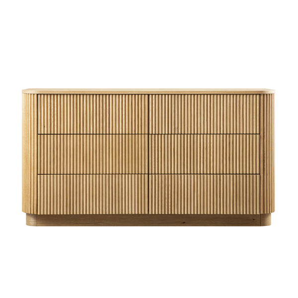 Maru Chest of 6 Drawers, Oak