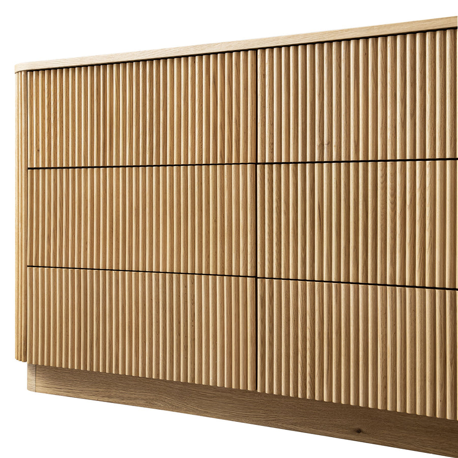 Maru Chest of 6 Drawers, Oak