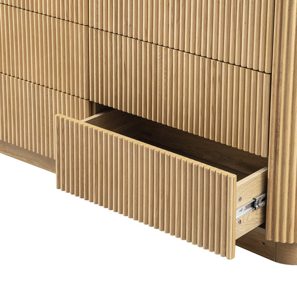 Maru Chest of 6 Drawers, Oak