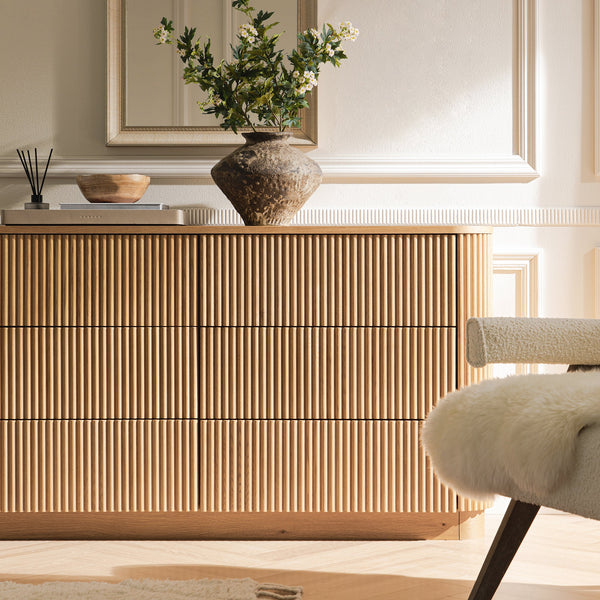 Maru Chest of 6 Drawers, Oak