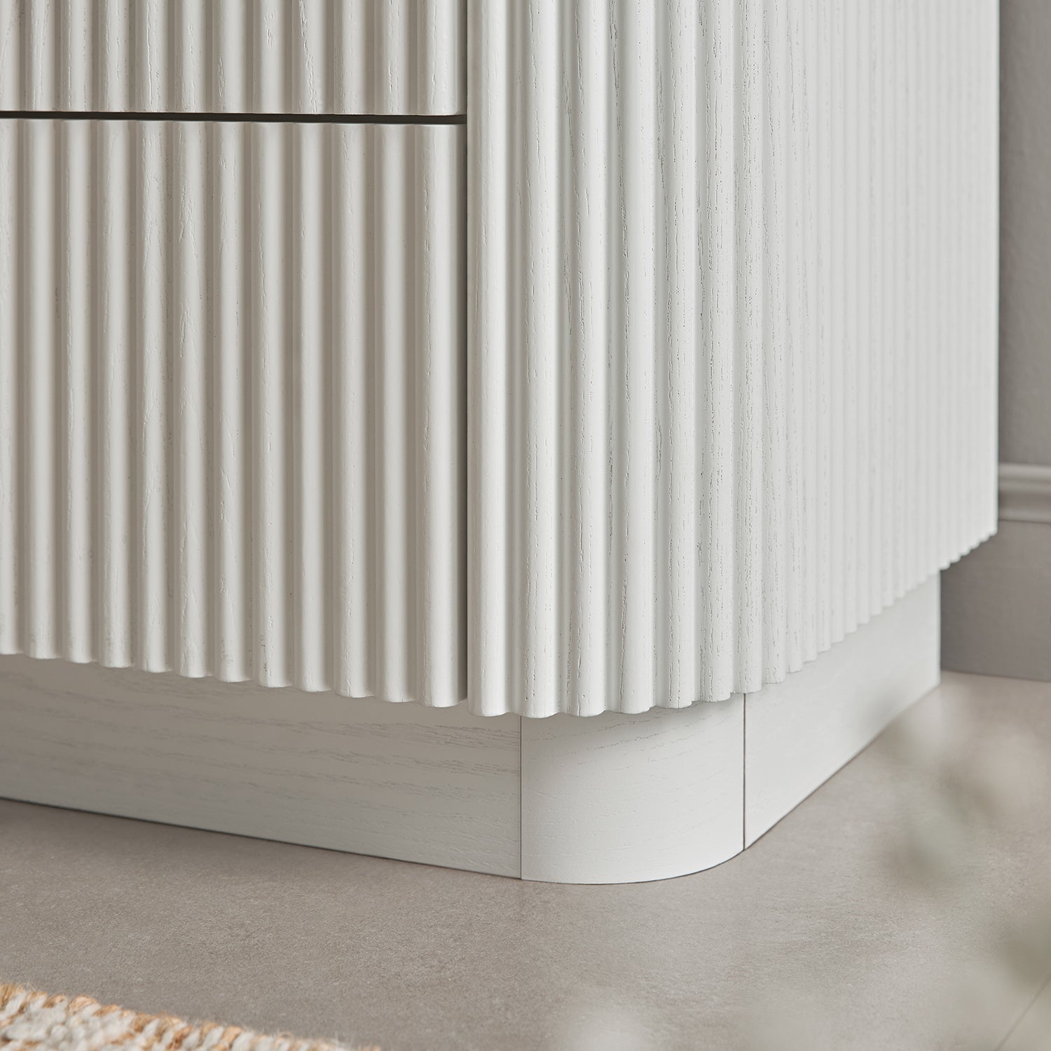Maru Chest of 6 Drawers, Washed White