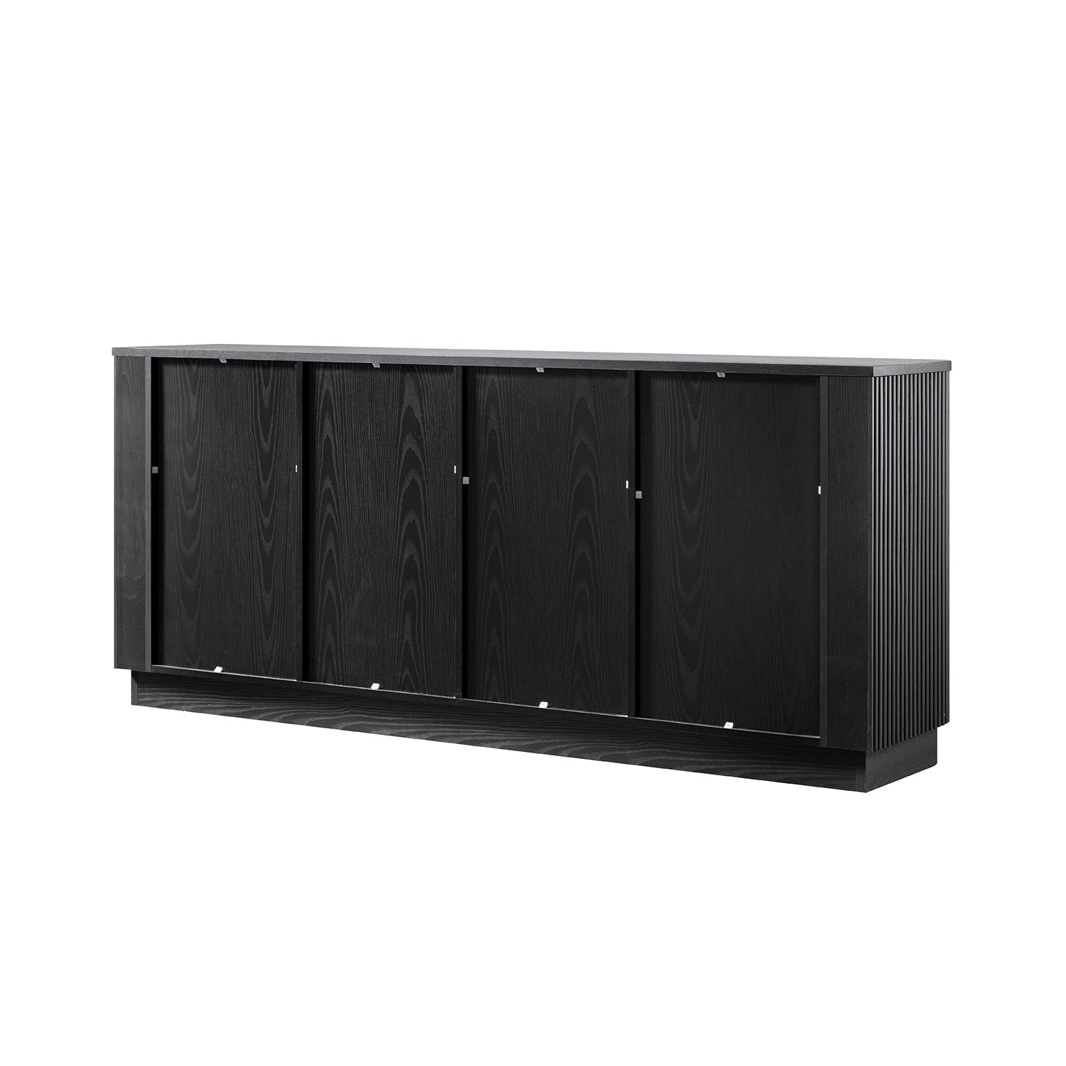 Maru Large 4-Door Sideboard, Black