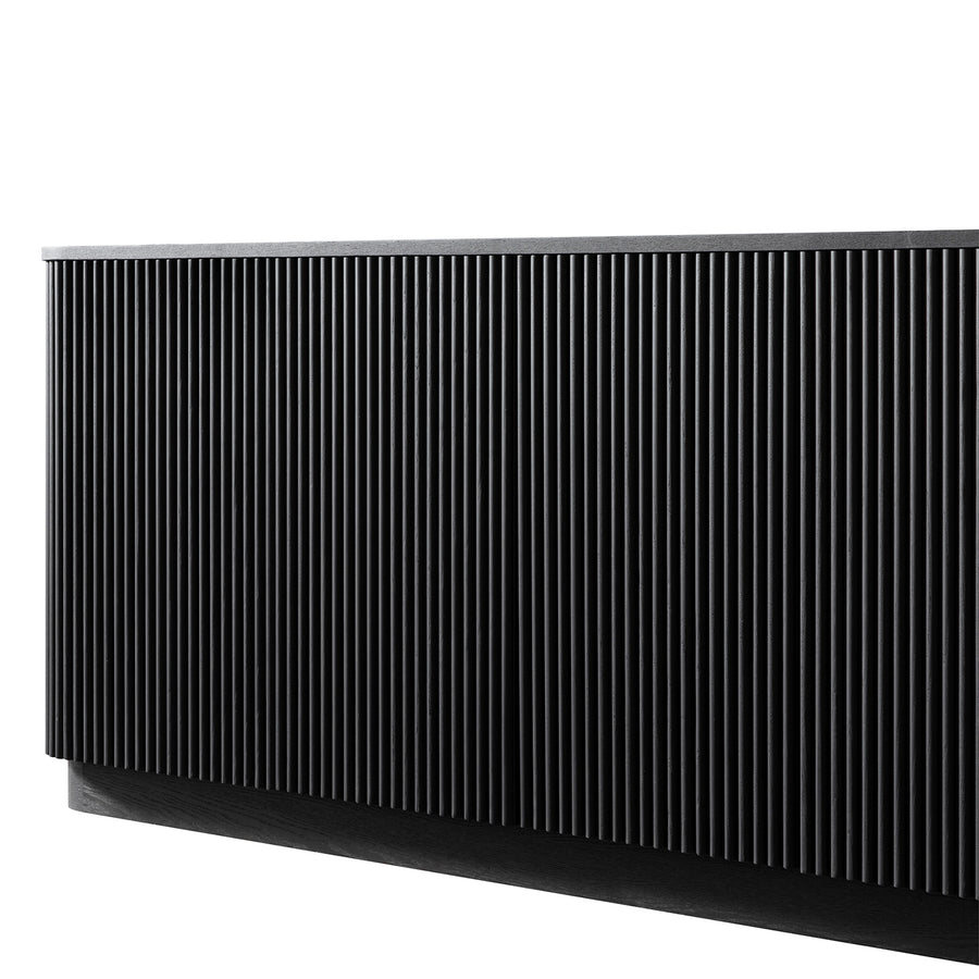 Maru Large 4-Door Sideboard, Black
