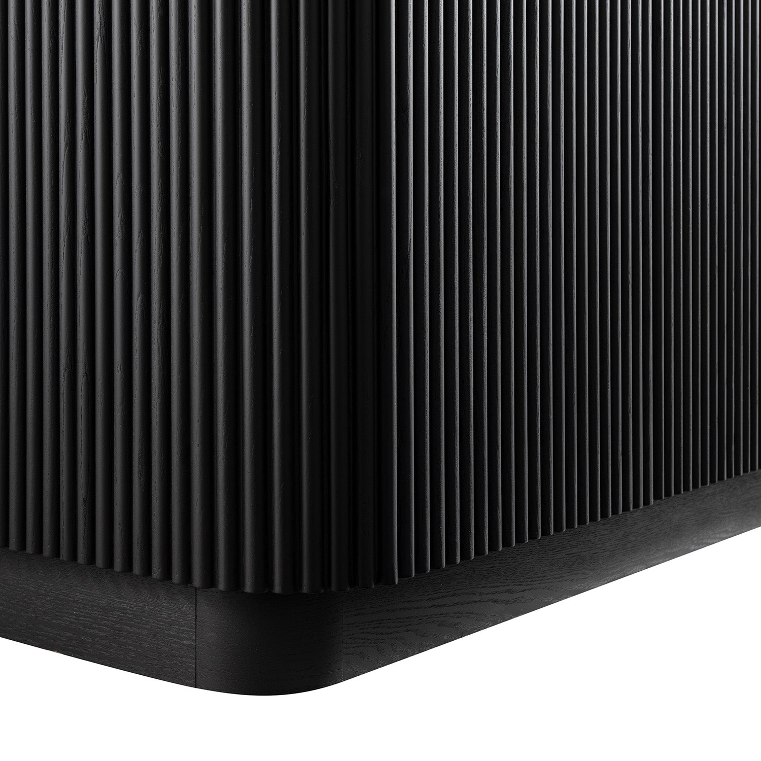 Maru Large 4-Door Sideboard, Black