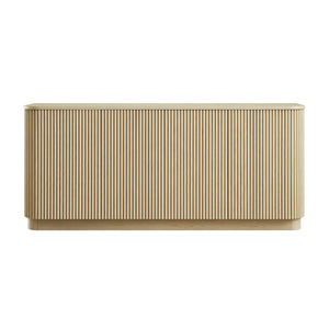 Maru Large 4-Door Sideboard, Greige Oak