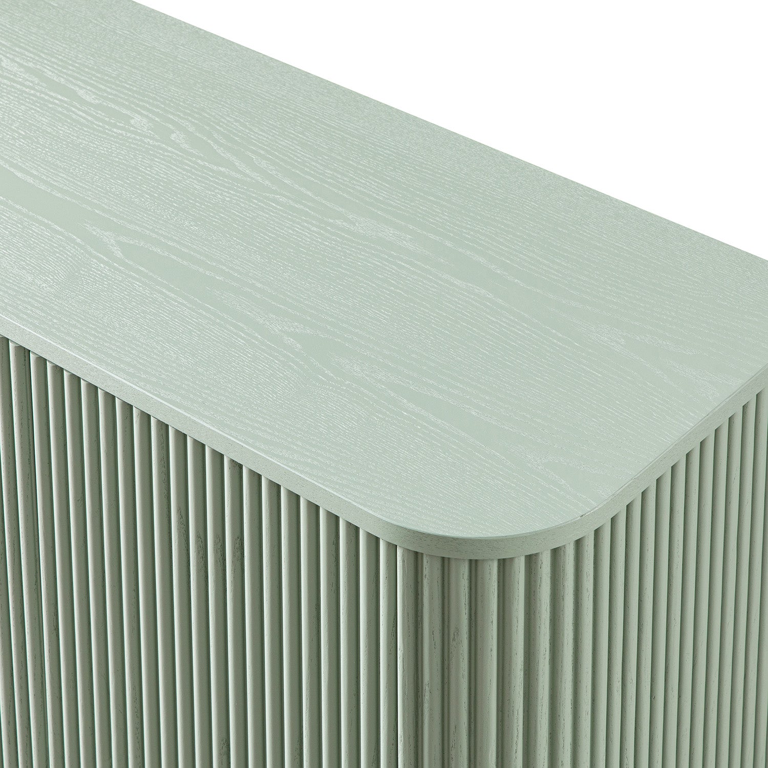 Maru Large 4-Door Sideboard, Sage Green