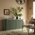 Maru Large 4 - Door Sideboard, Sage Green - daals
