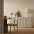 Maru Large 4 - Door Sideboard, Washed White - daals