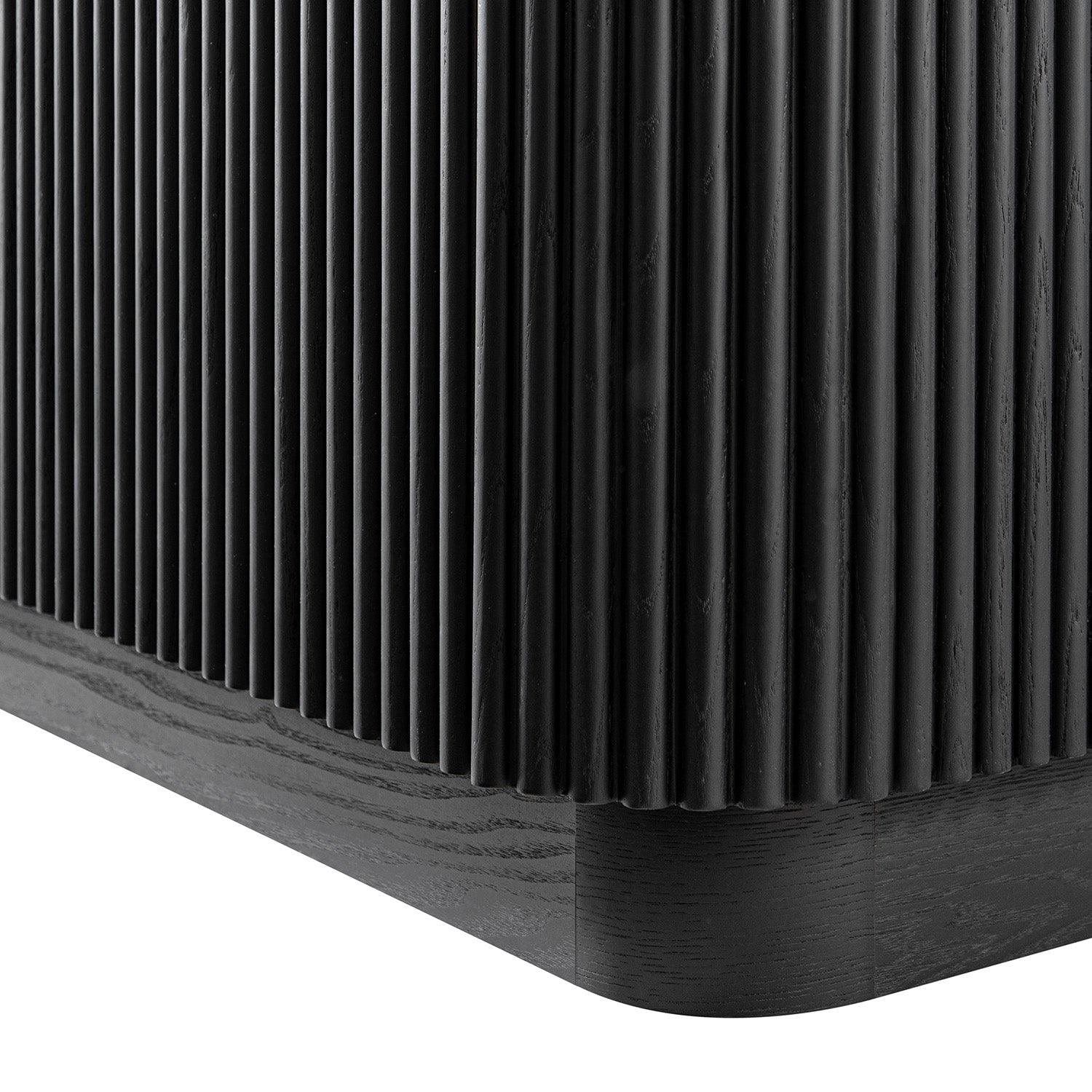 Maru Large 2-Door Sideboard with Drawers, Black