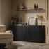 Maru Large 2 - Door Sideboard with Drawers, Black - daals