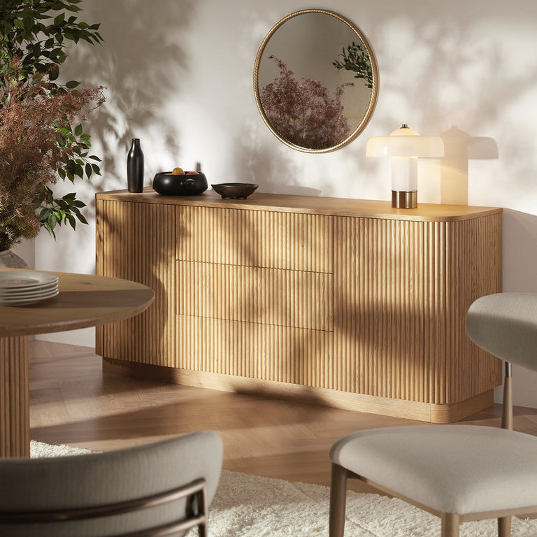 Maru Large 2 Door Sideboard With Drawers Oak Daals maru-large-2-door-sideboard-with-drawers-oak-daals