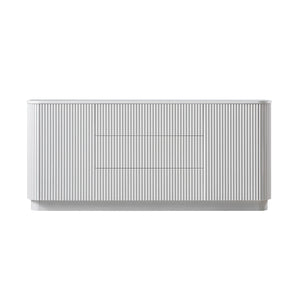 Maru Large 2-Door Sideboard with Drawers, Washed White