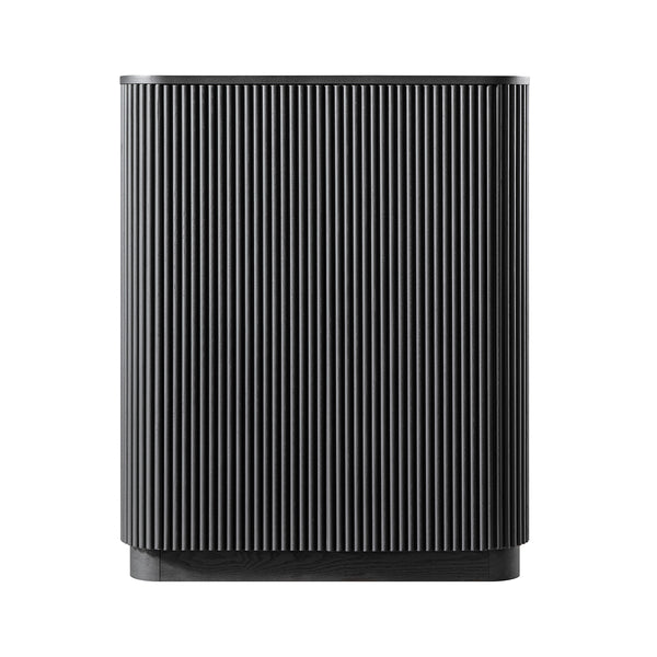 Maru Tall Cabinet, Black - daals