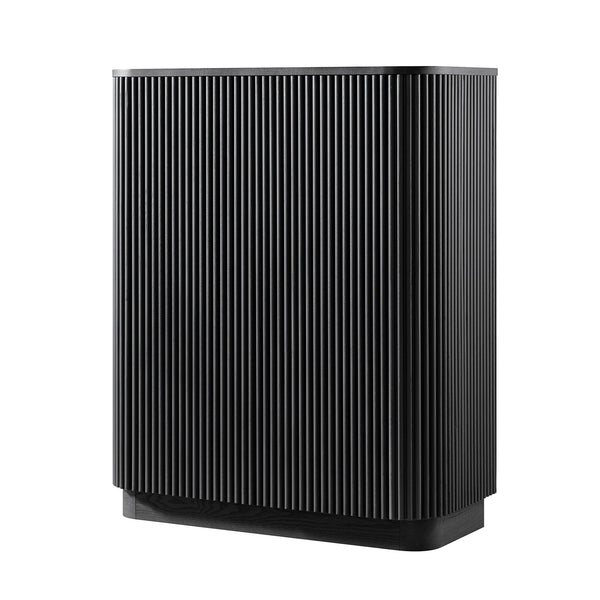 Maru Tall Cabinet, Black - daals