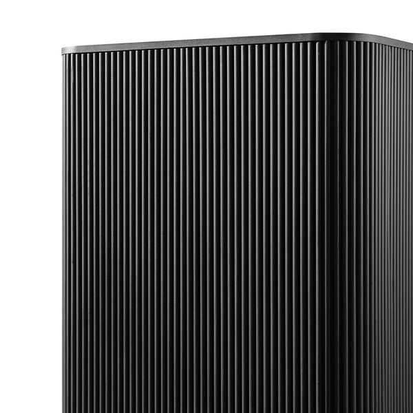 Maru Tall Cabinet, Black - daals