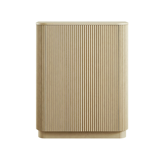 Maru Tall Cabinet, Greige Oak