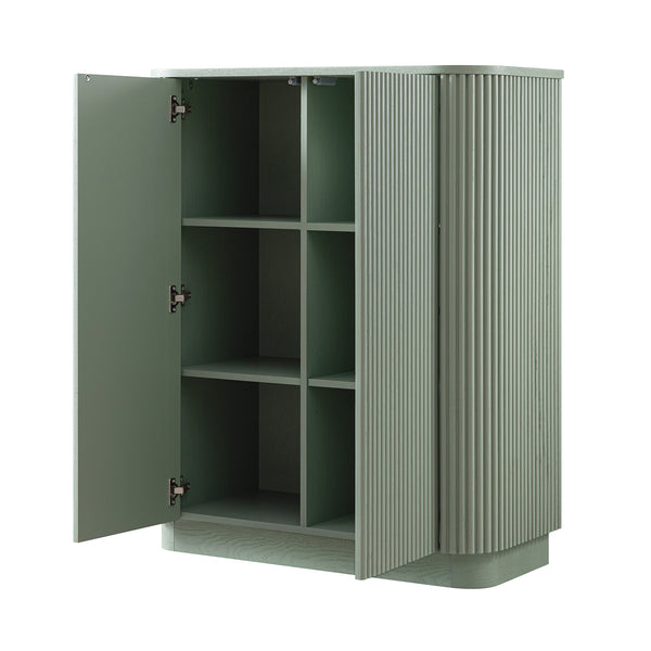 Maru Tall Cabinet, Sage Green