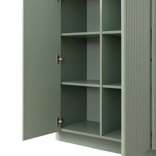 Maru Tall Cabinet, Sage Green