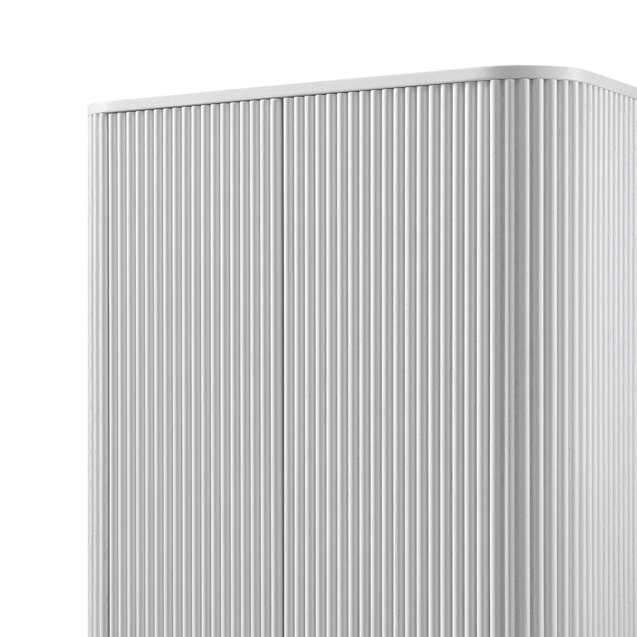 Maru Tall Cabinet, Washed White