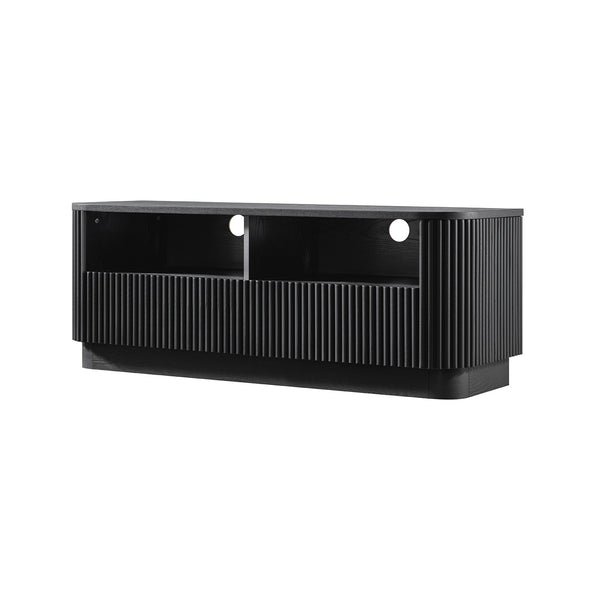 Maru 120cm TV Unit with Drawers, Black