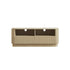 Maru 120cm TV Unit with Drawers, Greige Oak