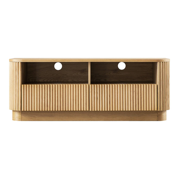 Maru 120cm TV Unit with Drawers, Oak - daals