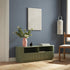 Maru 120cm TV Unit with Drawers, Sage Green - daals