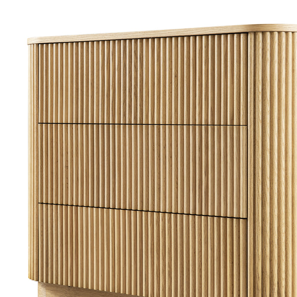 Maru Chest of 3 Drawers, Oak