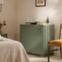 Maru Chest of 3 Drawers, Sage Green - daals