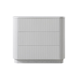Maru Chest of 3 Drawers, Washed White