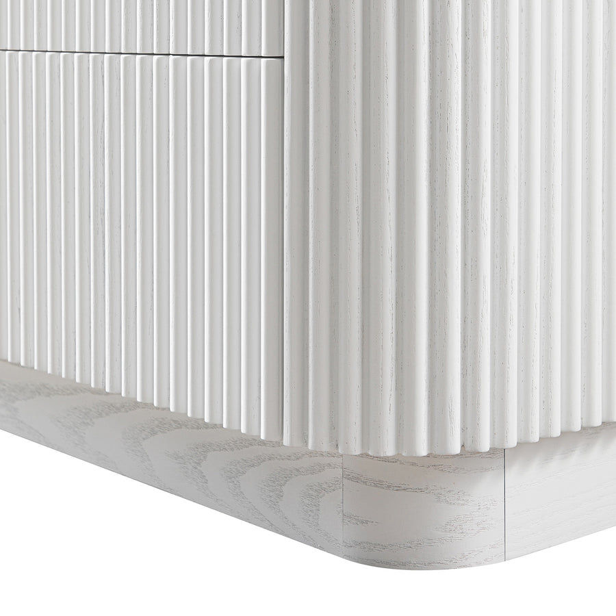 Maru Chest of 3 Drawers, Washed White