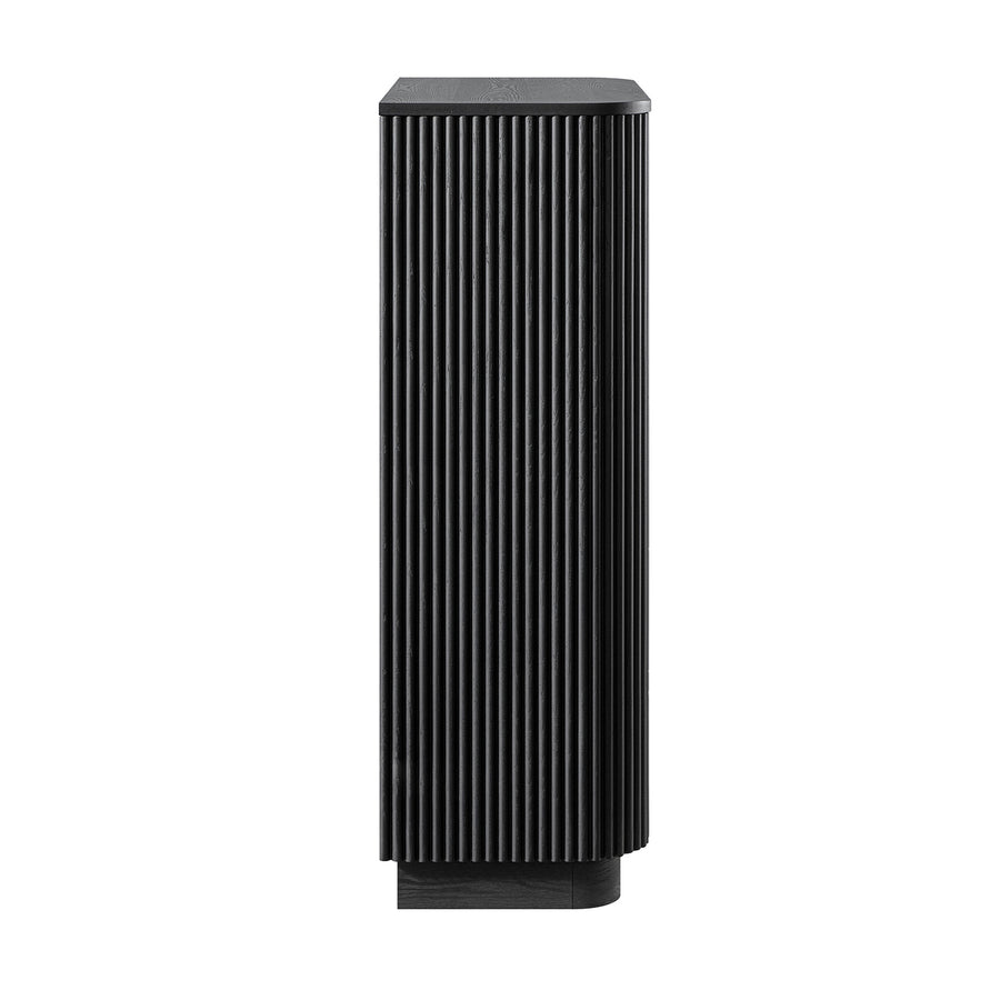 Maru Chest of 5 Drawers, Black