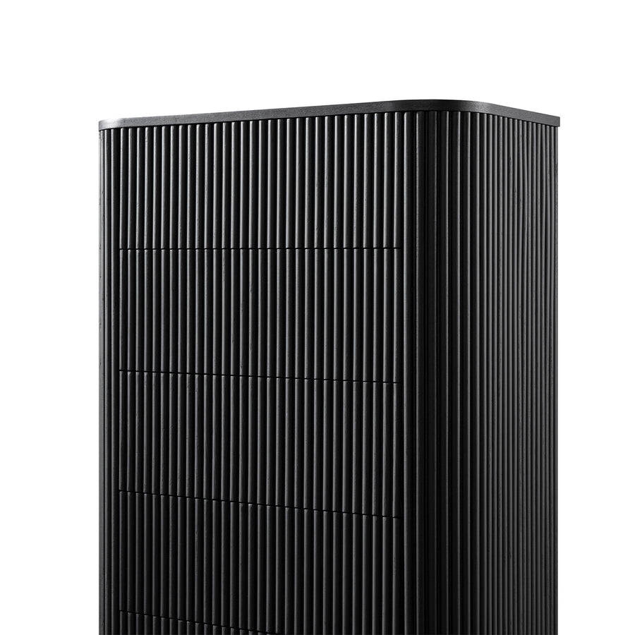 Maru Chest of 5 Drawers, Black