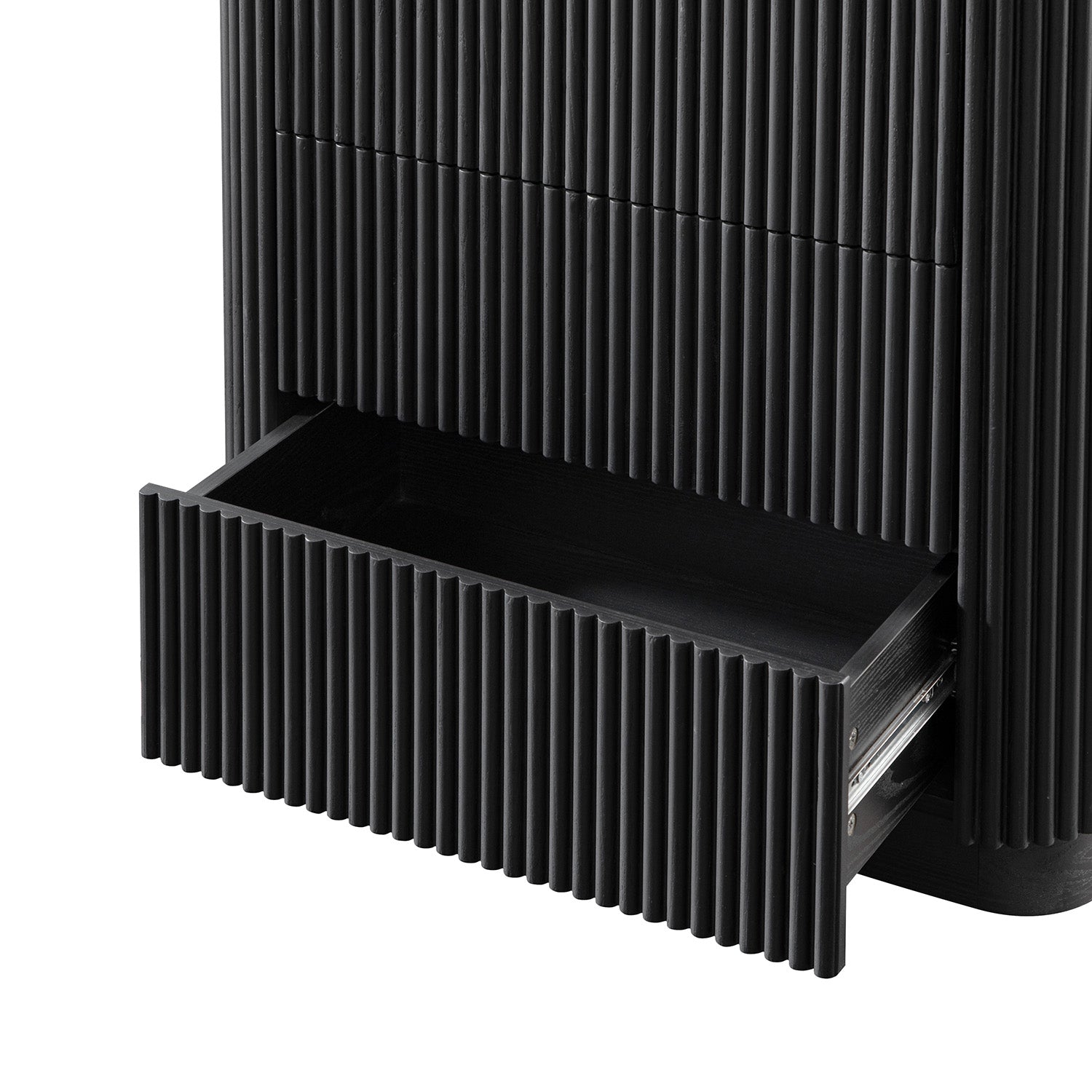 Maru Chest of 5 Drawers, Black