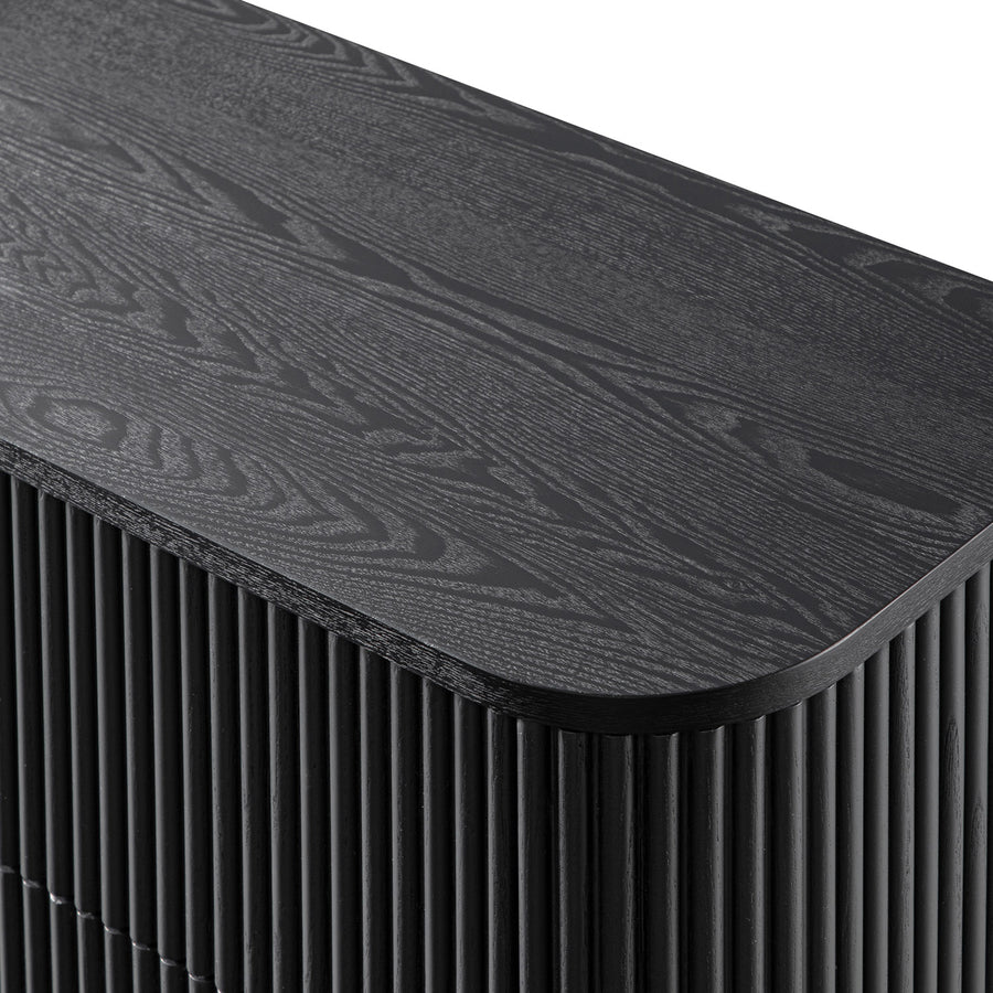 Maru Chest of 5 Drawers, Black
