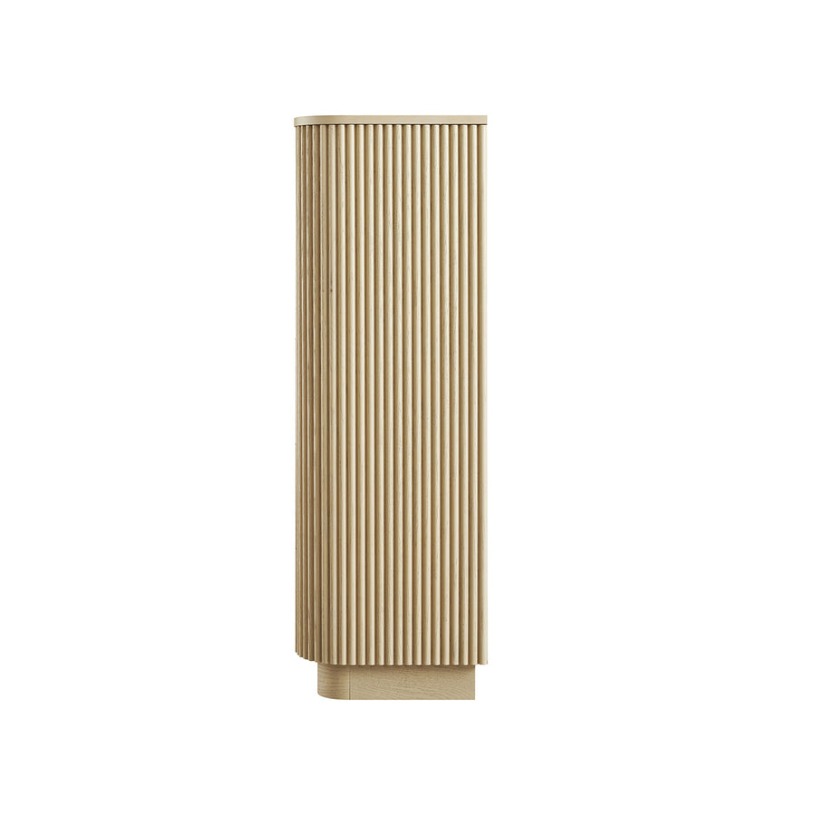Maru Chest of 5 Drawers, Greige Oak
