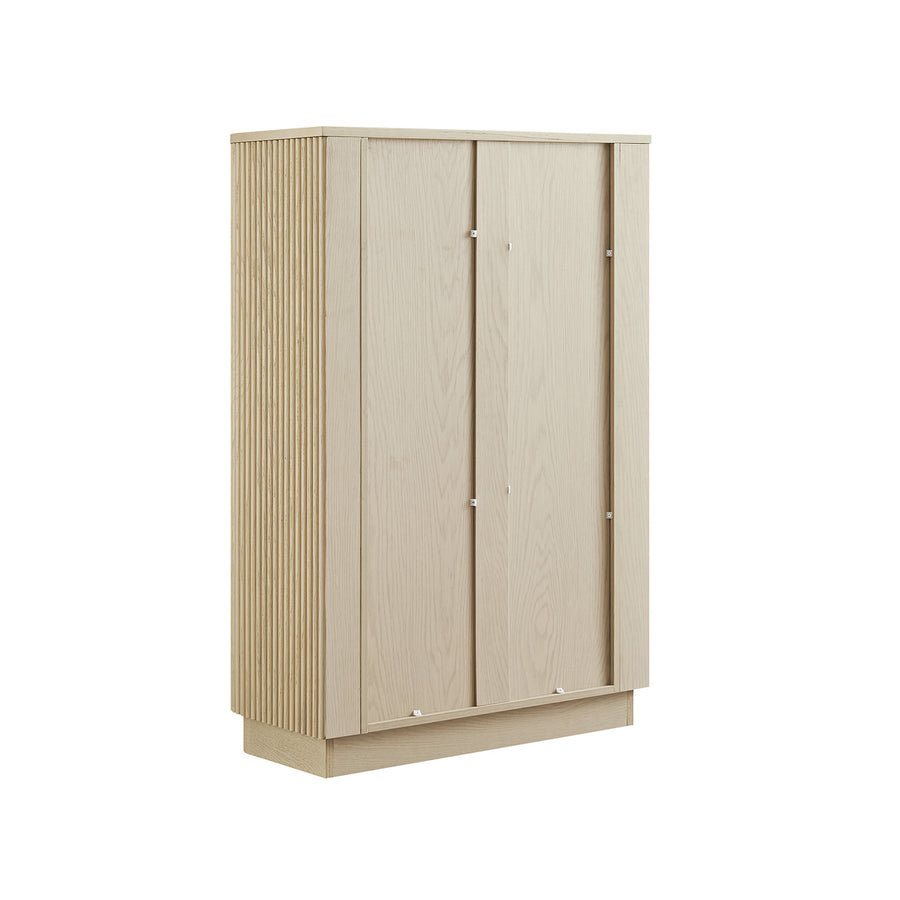 Maru Chest of 5 Drawers, Greige Oak