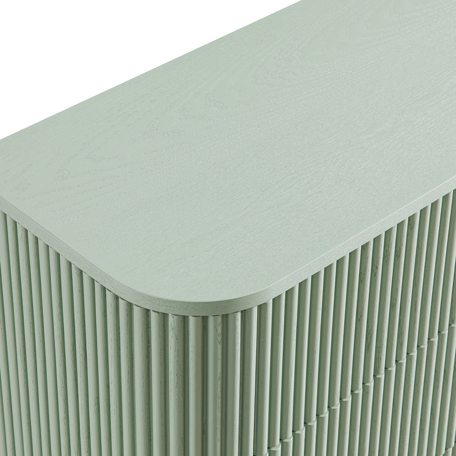 Maru Chest of 5 Drawers, Sage Green
