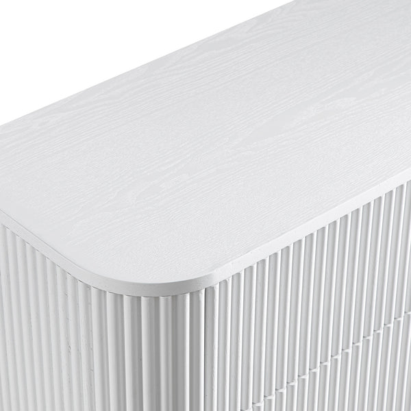 Maru Chest of 5 Drawers, Washed White